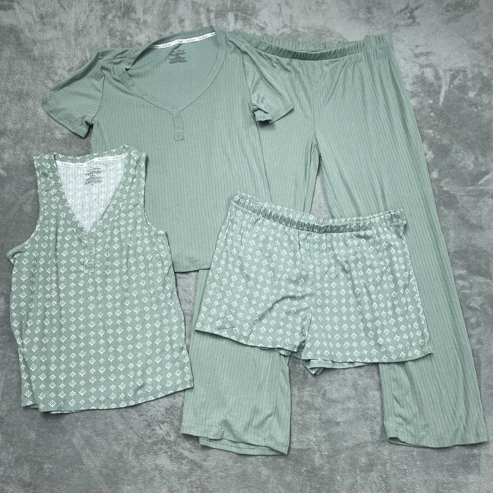 Live 2 Lounge Women's S Sleepwear Set Green e0056